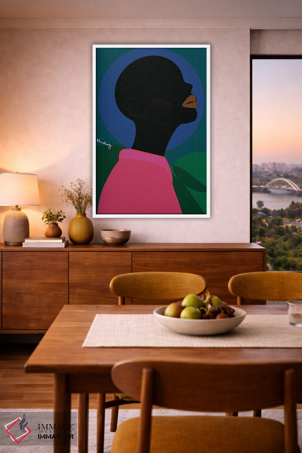 تابلو دکوراتیو انیس اثر لرین تیوری - D5W