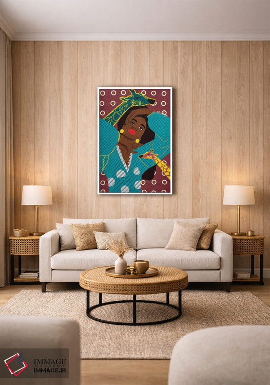 تابلو دکوراتیو ایزابل اثر لرین تیوری - D1W