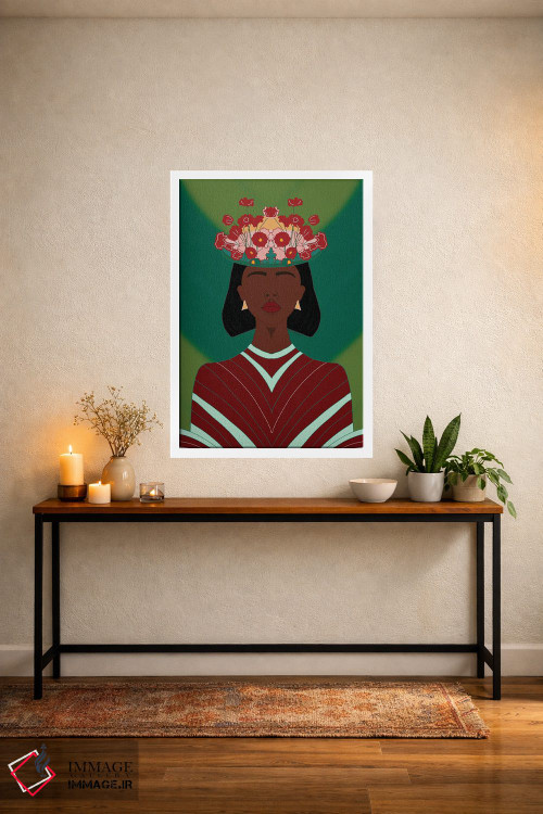 تابلو دکوراتیو در شکوفایی اثر لرین تیوری - D3W