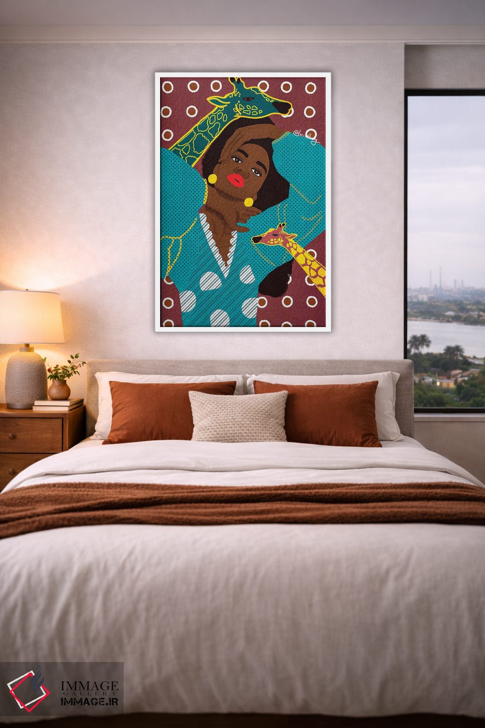 تابلو دکوراتیو ایزابل اثر لرین تیوری - D2W