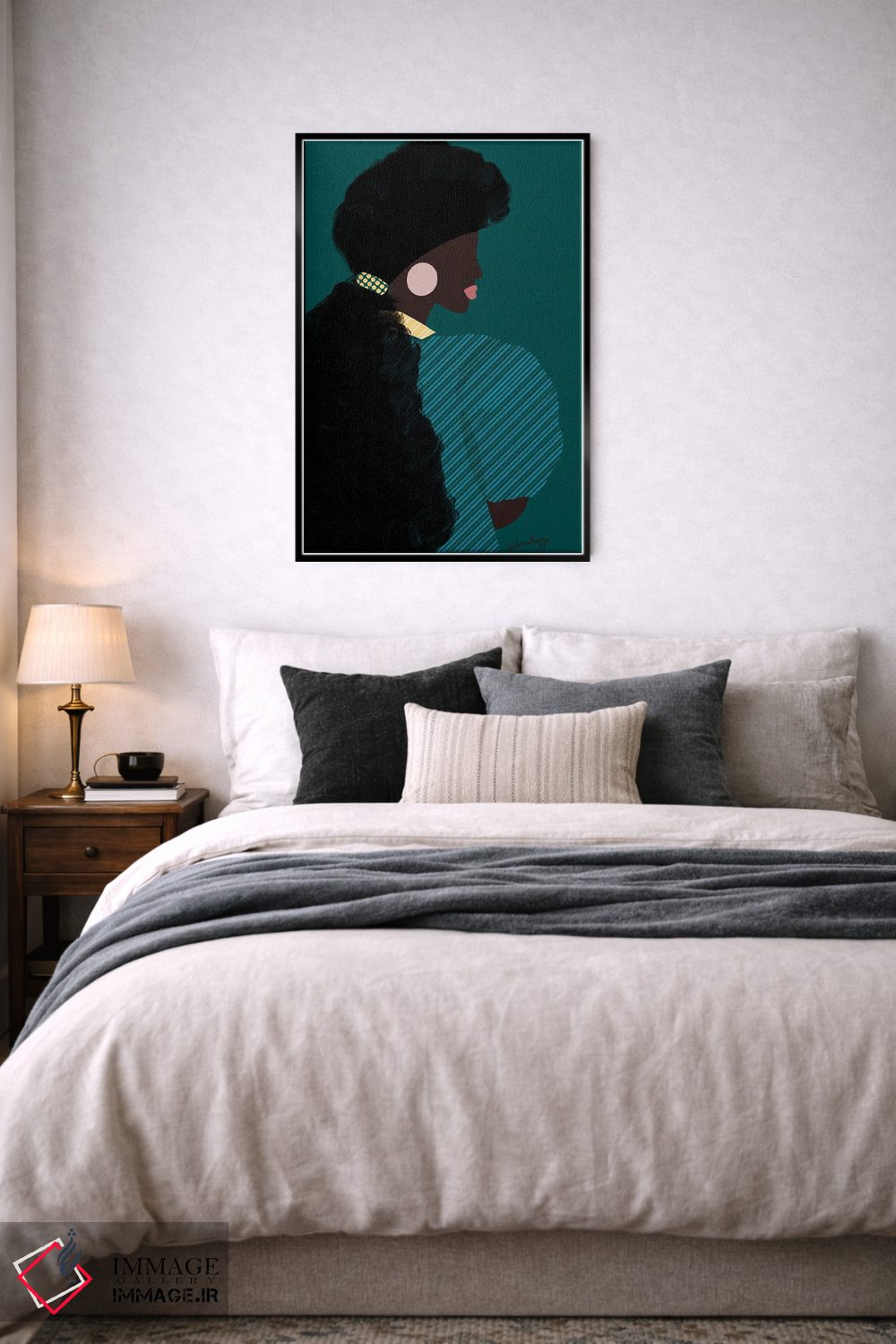 تابلو دکوراتیو کرن اثر لرین تیوری - D6B