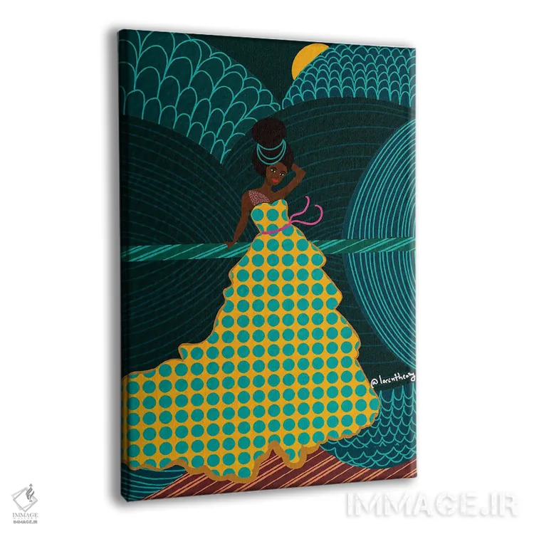 تابلو دکوراتیو آینه ها اثر لرین تیوری - نمای پرسپکتیو محصول