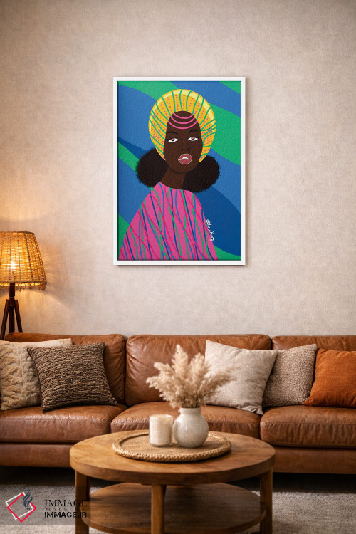 تابلو دکوراتیو لانی اثر لرین تیوری - D2W