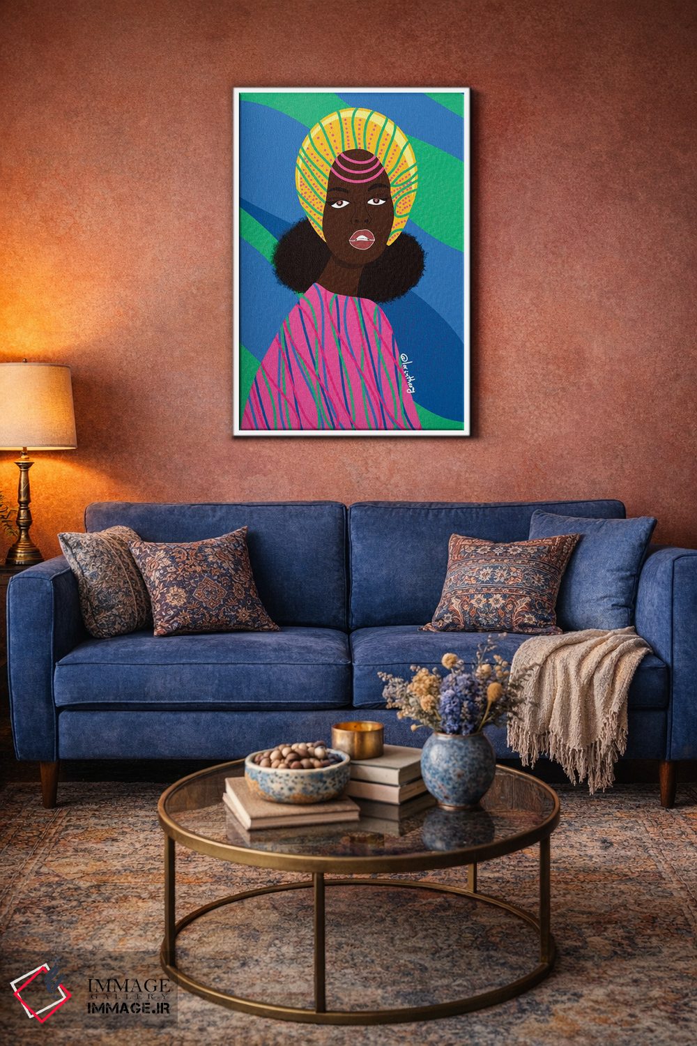 تابلو دکوراتیو لانی اثر لرین تیوری - D3W