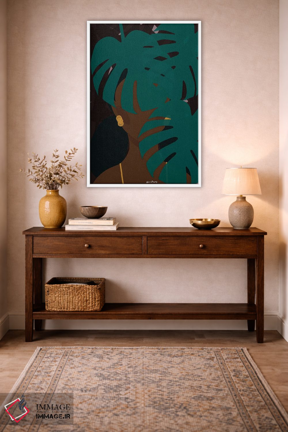 تابلو دکوراتیو لریتا اثر لرین تیوری - D2W