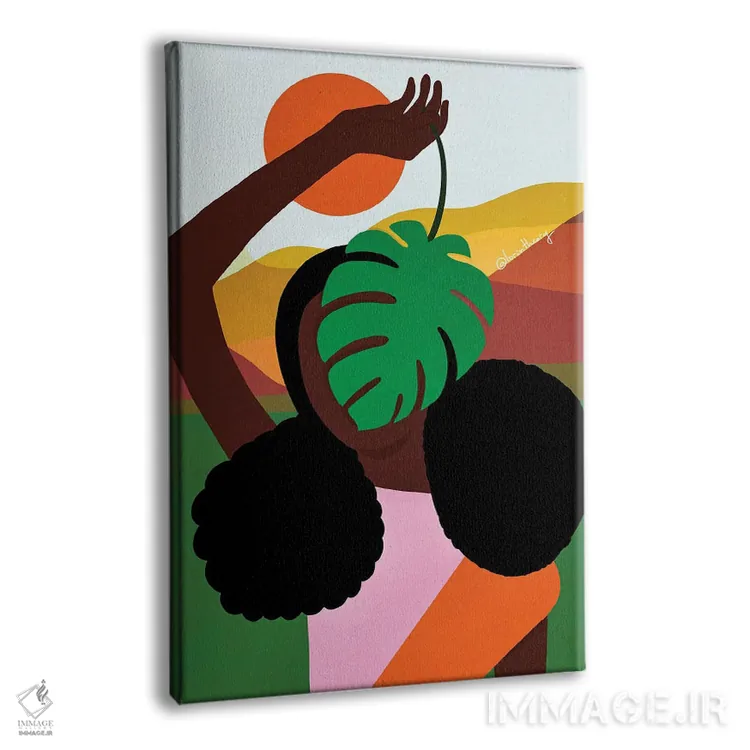 تابلو دکوراتیو صلح اثر لرین تیوری - نمای پرسپکتیو محصول