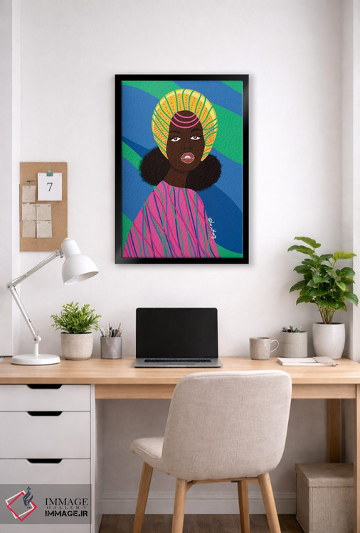 تابلو دکوراتیو لانی اثر لرین تیوری - D6B