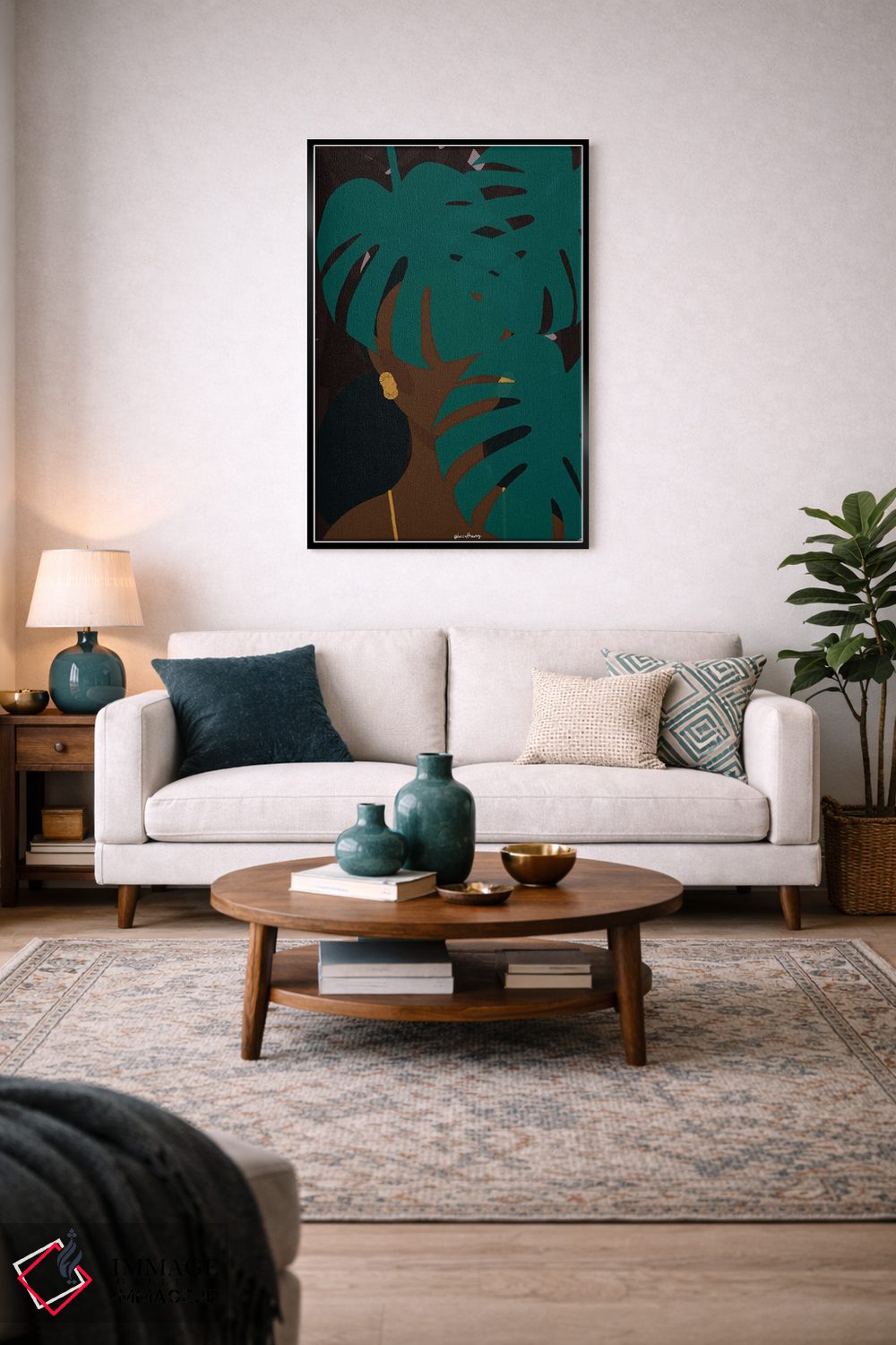 تابلو دکوراتیو لریتا اثر لرین تیوری - D5B