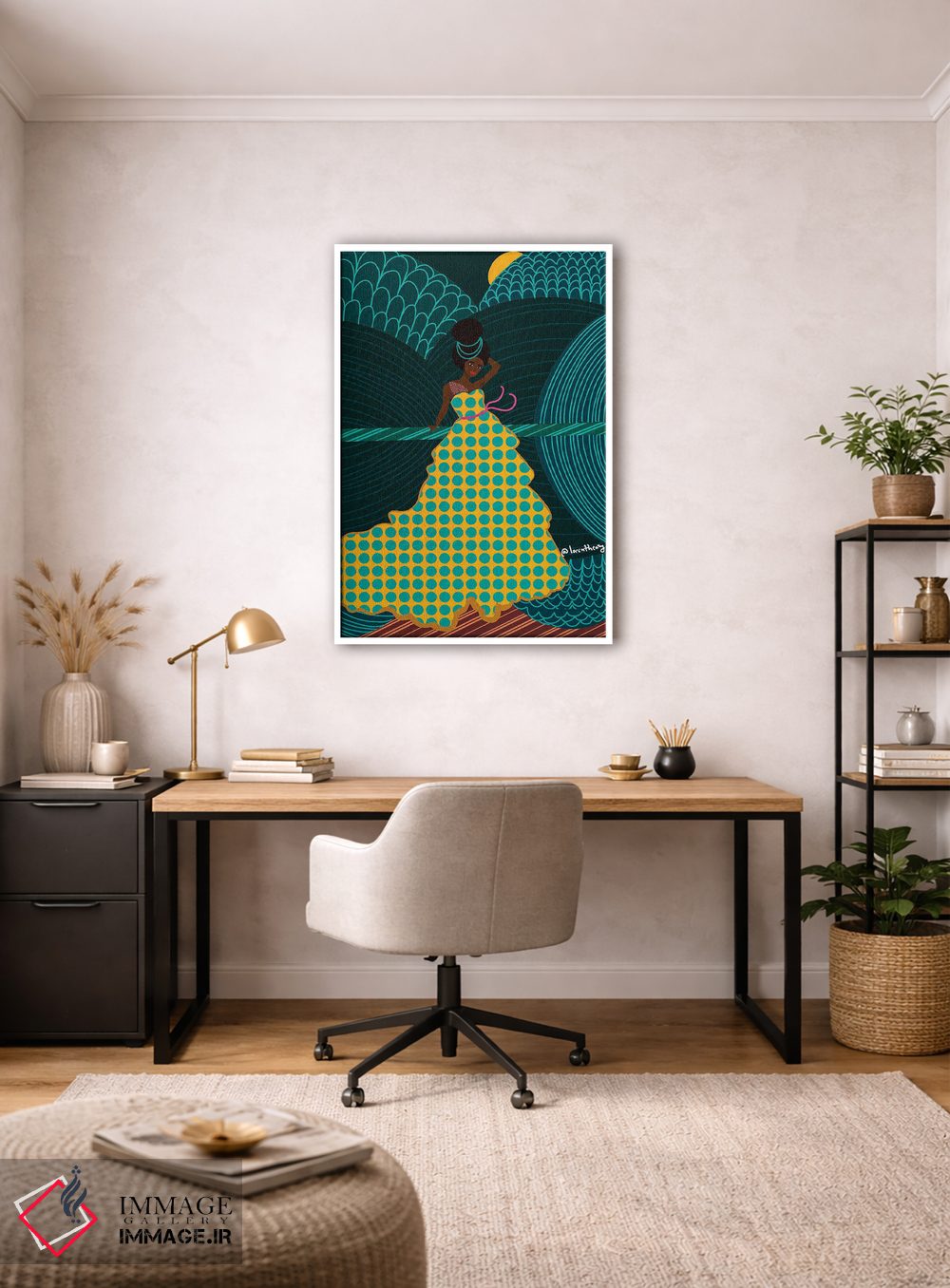 تابلو دکوراتیو آینه ها اثر لرین تیوری - D1W