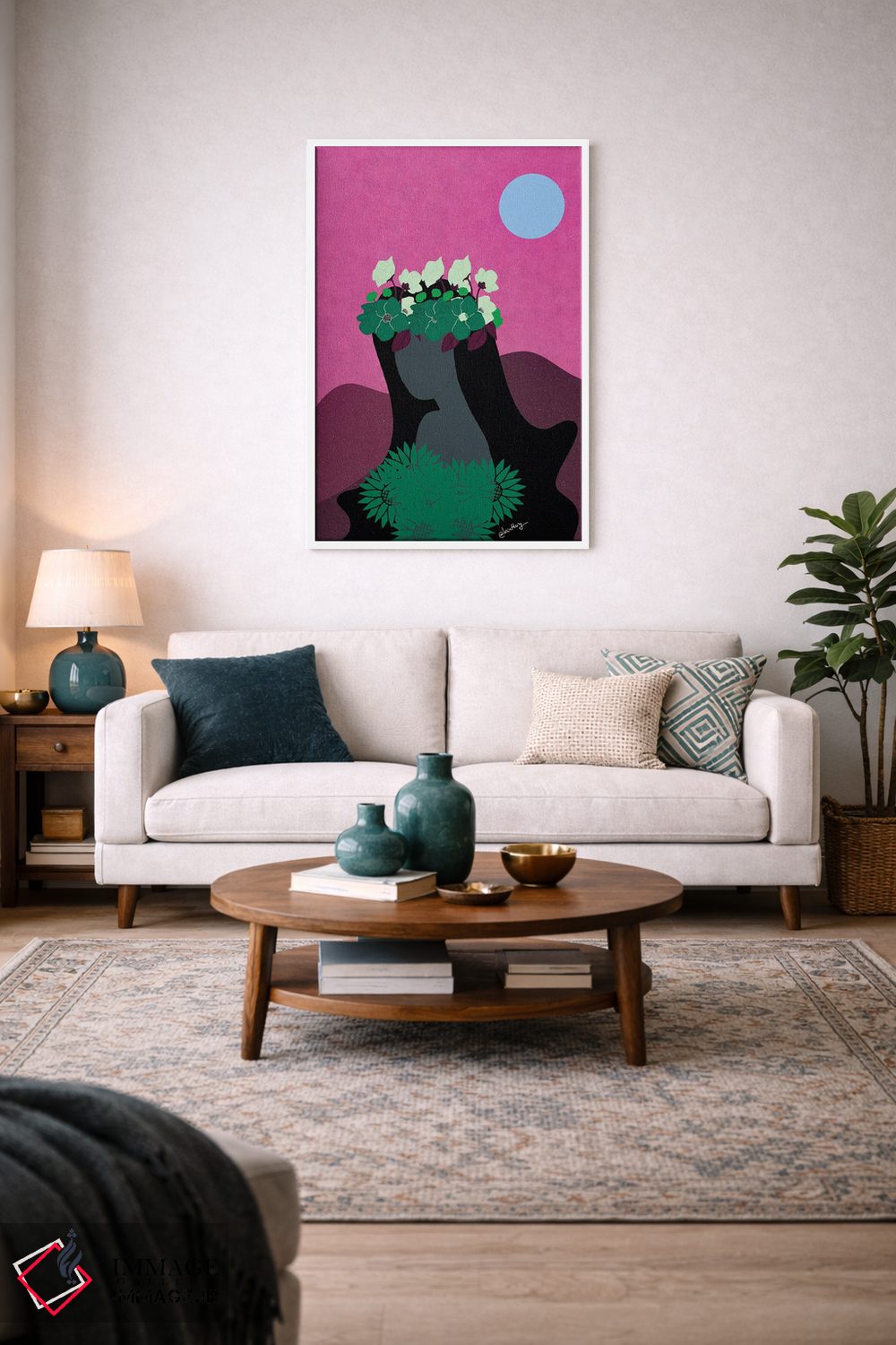 تابلو دکوراتیو ماریا اثر لرین تیوری - D3W