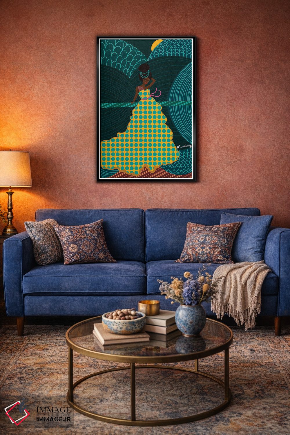 تابلو دکوراتیو آینه ها اثر لرین تیوری - D5B