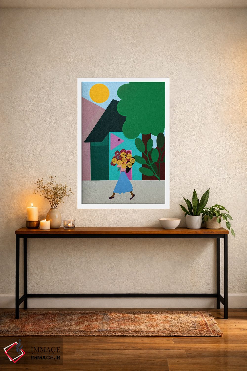 تابلو دکوراتیو کارهای روزمره اثر لرین تیوری - D3W