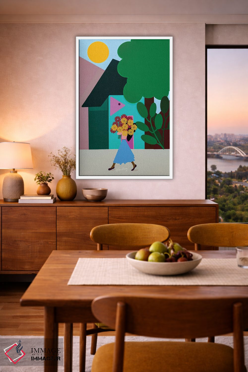 تابلو دکوراتیو کارهای روزمره اثر لرین تیوری - D5W