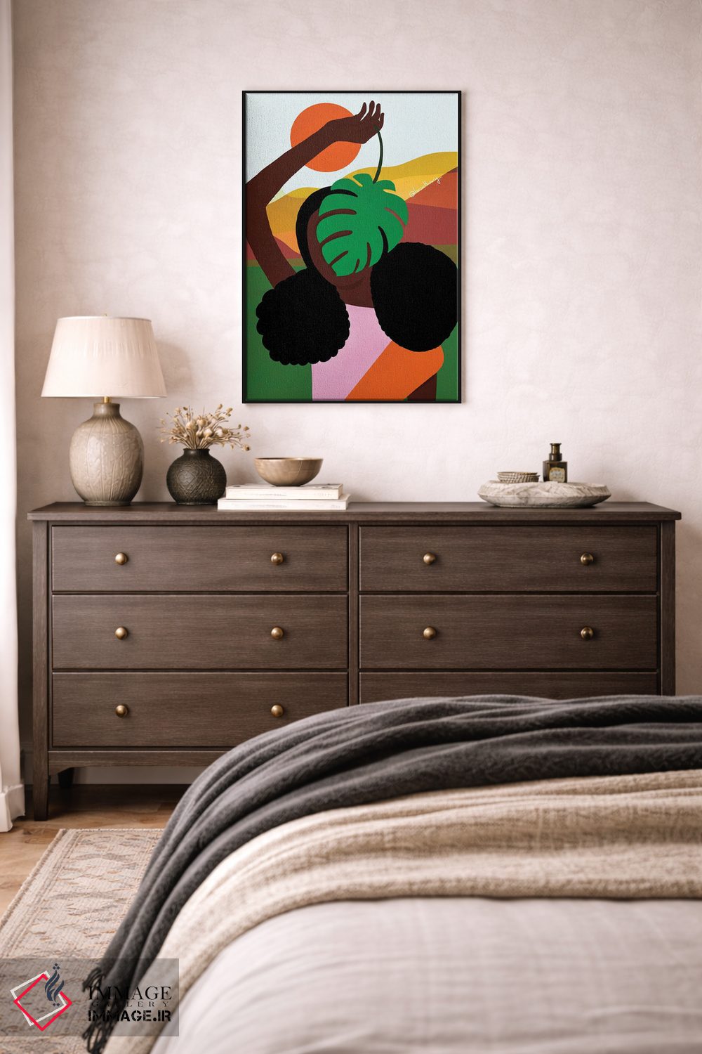 تابلو دکوراتیو صلح اثر لرین تیوری - D3B