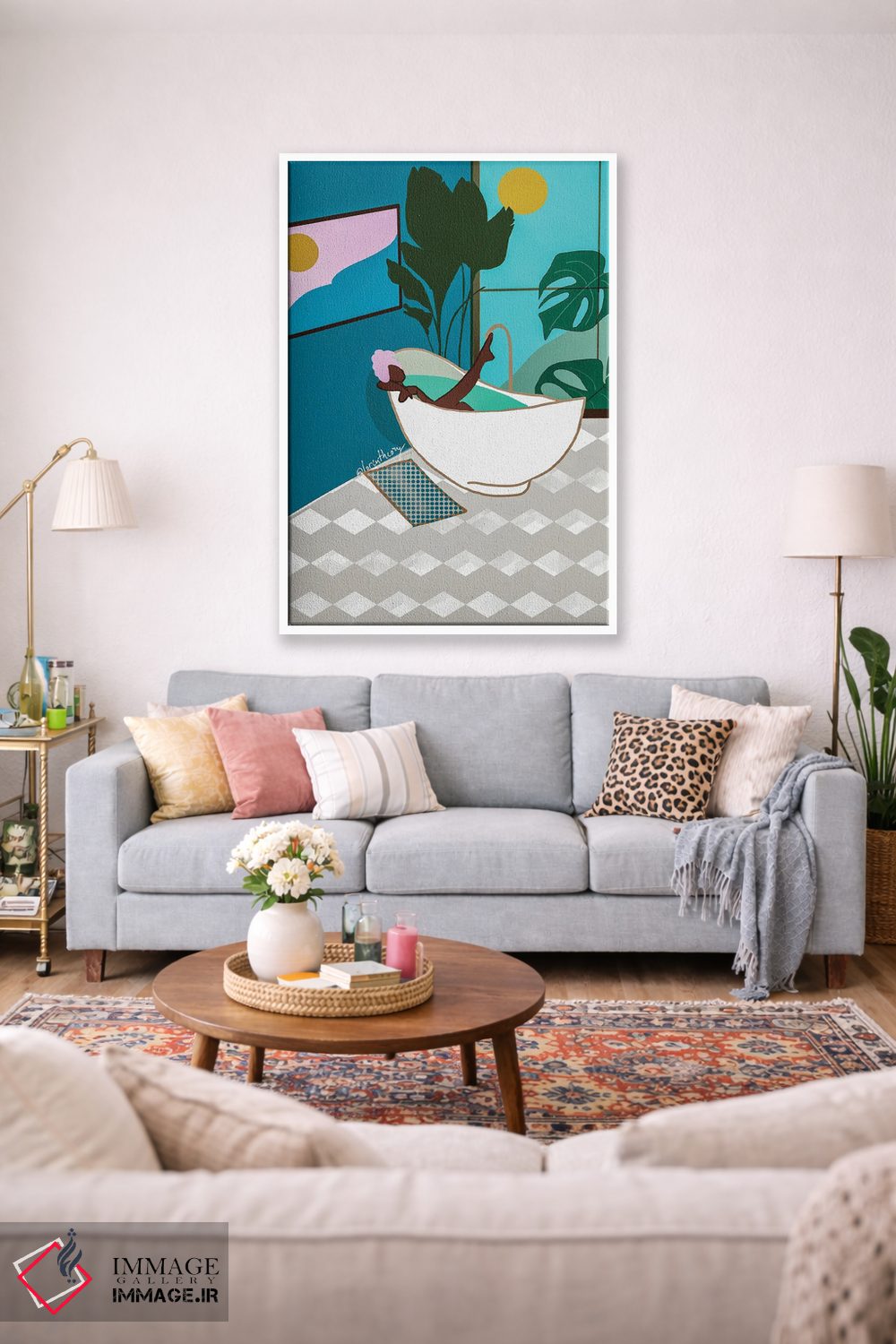 تابلو دکوراتیو مراقبت از خود اثر لرین تیوری - D1W