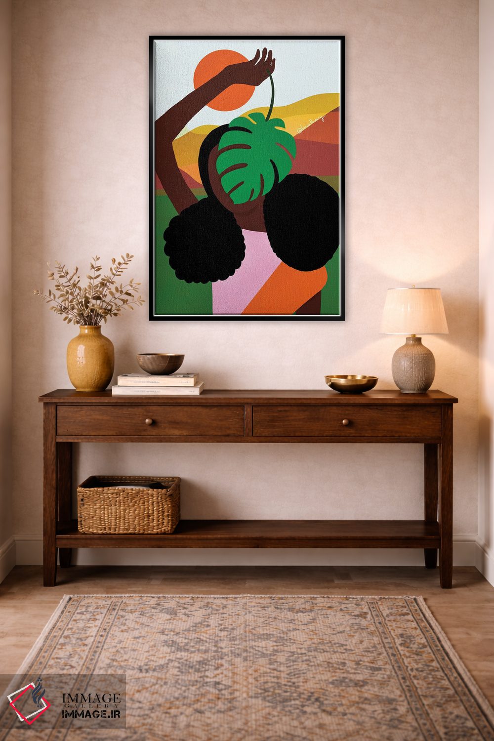 تابلو دکوراتیو صلح اثر لرین تیوری - D4B