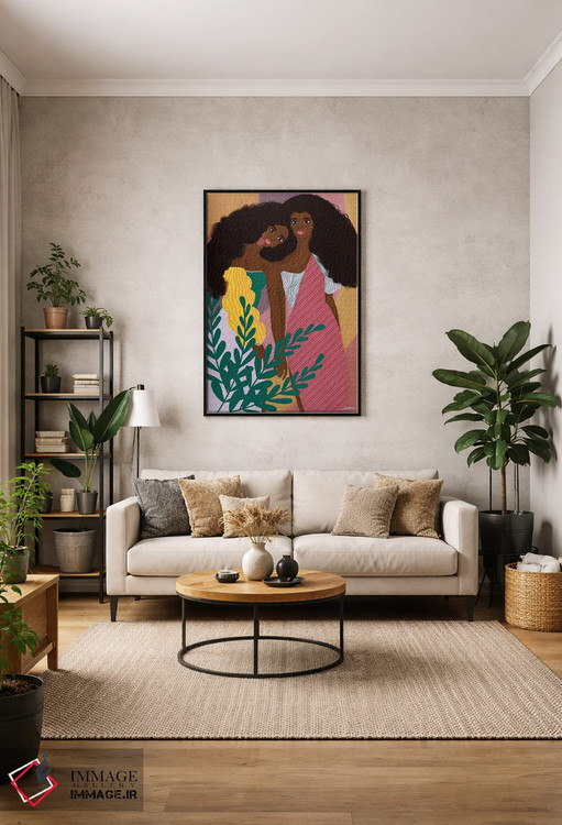 تابلو دکوراتیو حافظ خواهرم اثر لرین تیوری - D1B