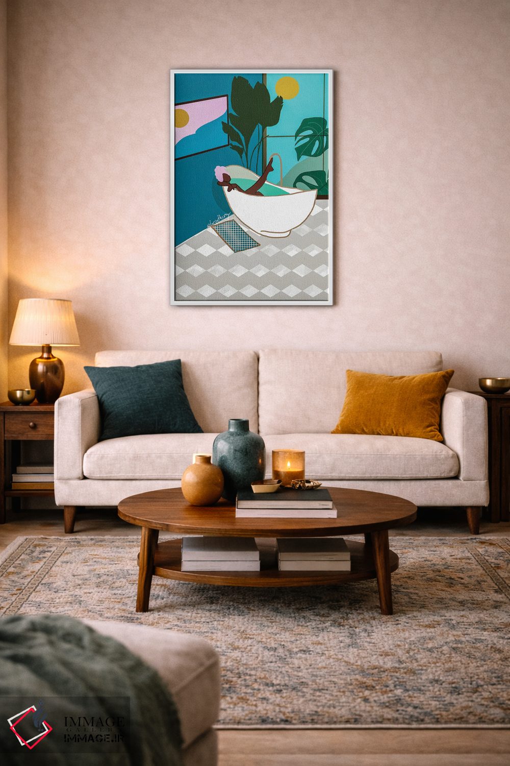 تابلو دکوراتیو مراقبت از خود اثر لرین تیوری - D2W