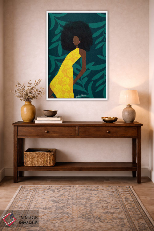 تابلو دکوراتیو امیلی اثر لرین تیوری - D2W