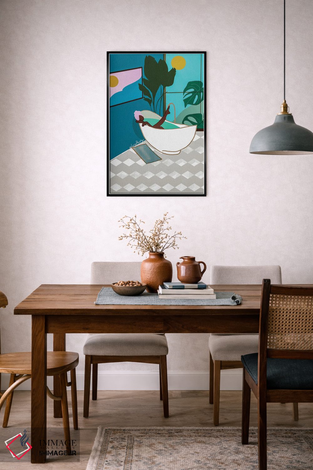 تابلو دکوراتیو مراقبت از خود اثر لرین تیوری - D5B