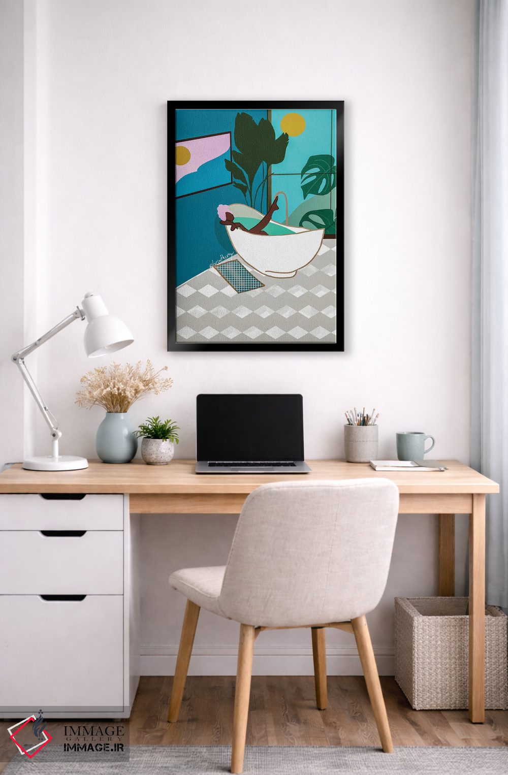 تابلو دکوراتیو مراقبت از خود اثر لرین تیوری - D6B