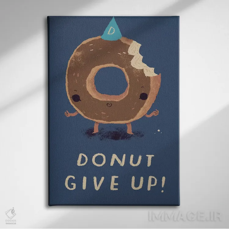 تابلو دکوراتیو تسلیم نشو اثر لوئیس روسکوش - نمای روبهرو روی دیوار