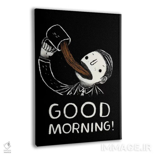 تابلو دکوراتیو صبح بخیر اثر لوئیس روسکوش - نمای پرسپکتیو محصول