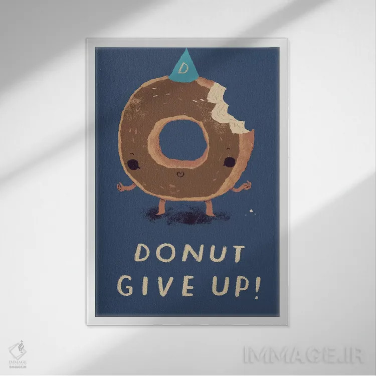 تابلو دکوراتیو تسلیم نشو اثر لوئیس روسکوش - نمای قابدار سفید