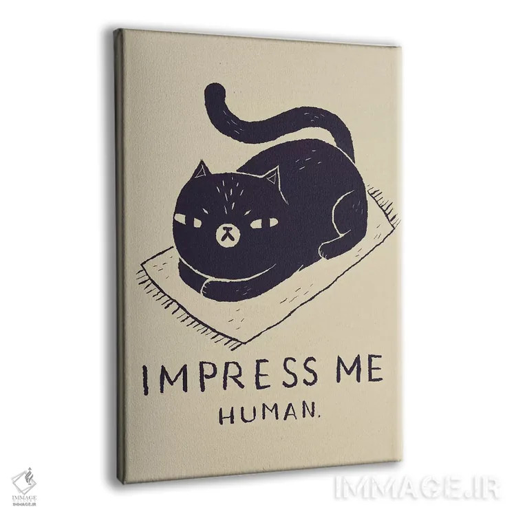 تابلو دکوراتیو من را تحت تاثیر قرار بده اثر لوئیس روسکوش - نمای پرسپکتیو محصول