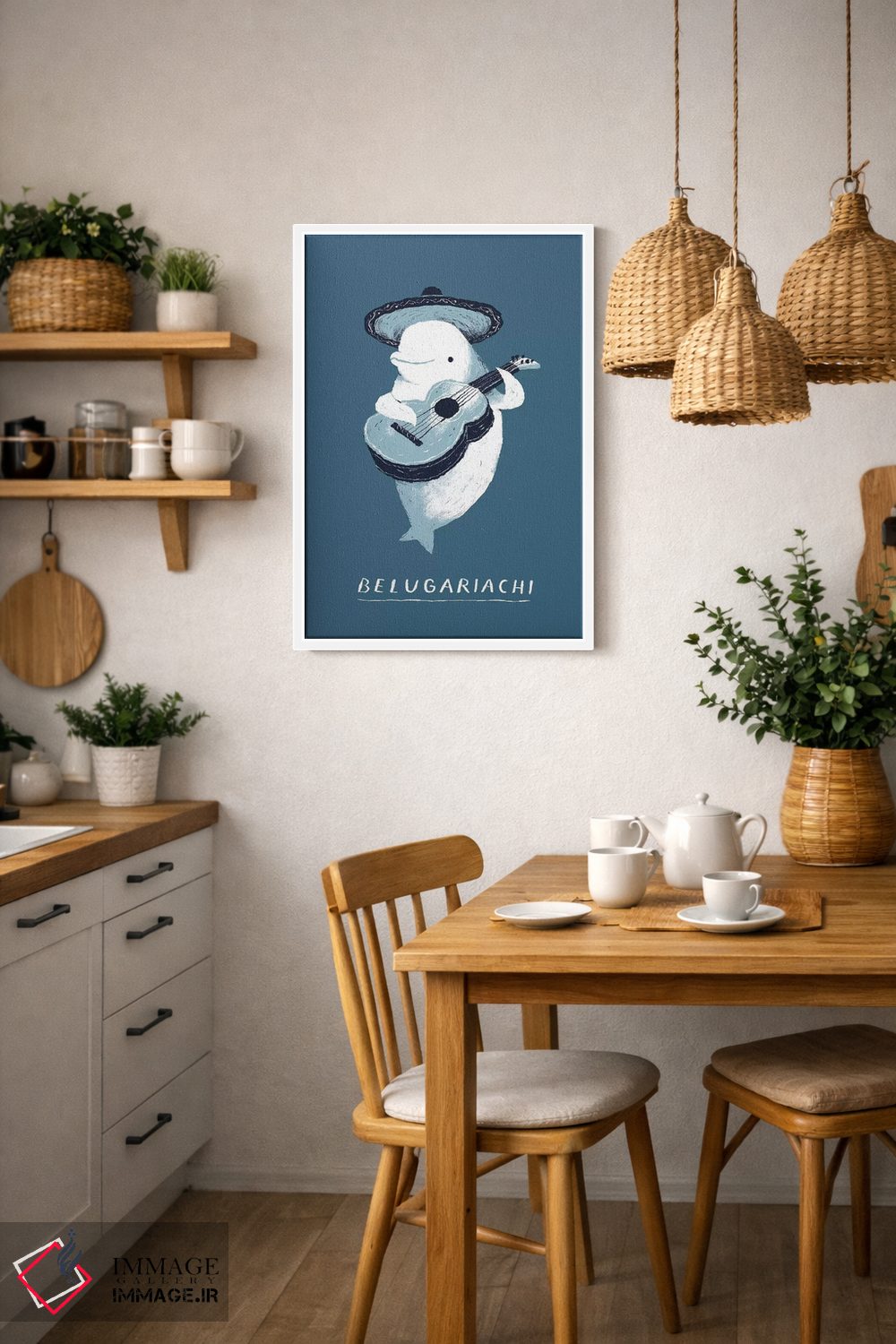 تابلو دکوراتیو بلوگا اثر لوئیس روسکوش - D2W