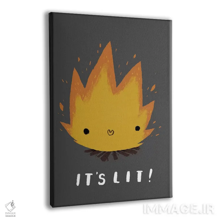 تابلو دکوراتیو همه چیز عالیه اثر لوئیس روسکوش - نمای پرسپکتیو محصول