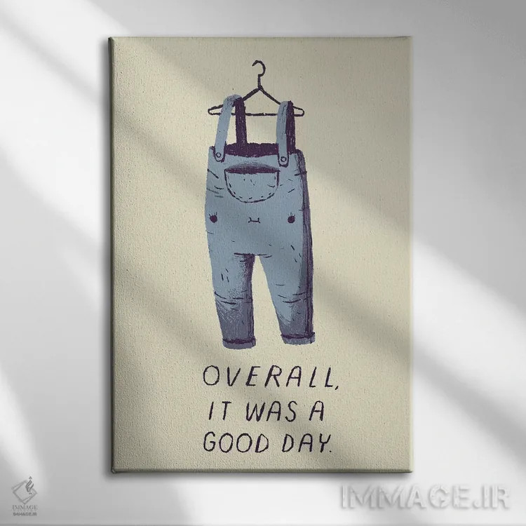 تابلو دکوراتیو سرهمی یا به طور کلی اثر لوئیس روسکوش - نمای روبهرو روی دیوار