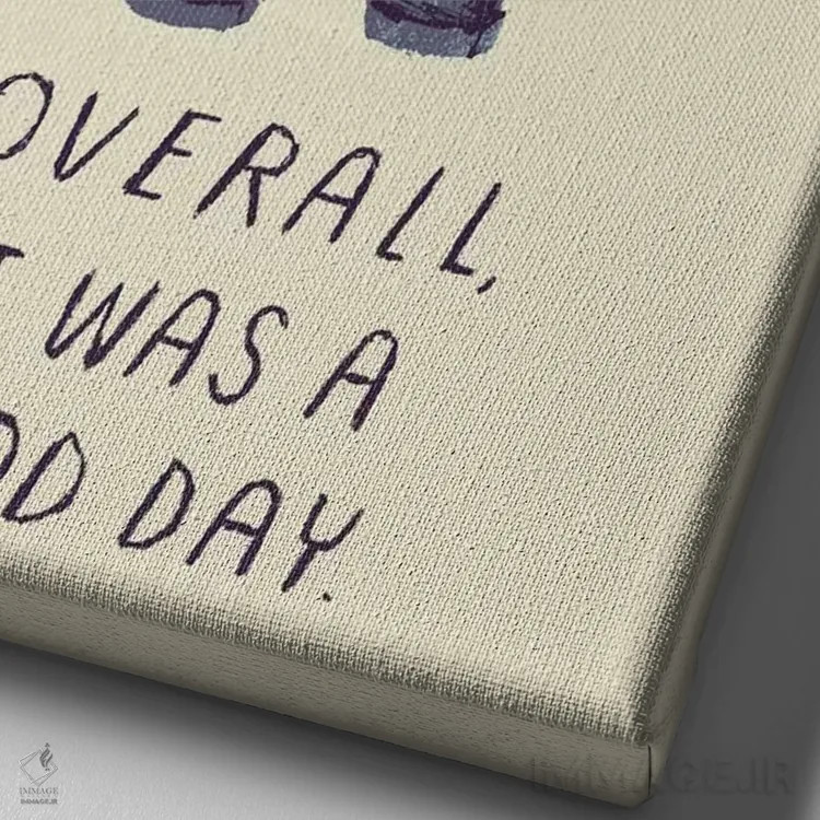 تابلو دکوراتیو سرهمی یا به طور کلی اثر لوئیس روسکوش - نمای نزدیک بافت بوم