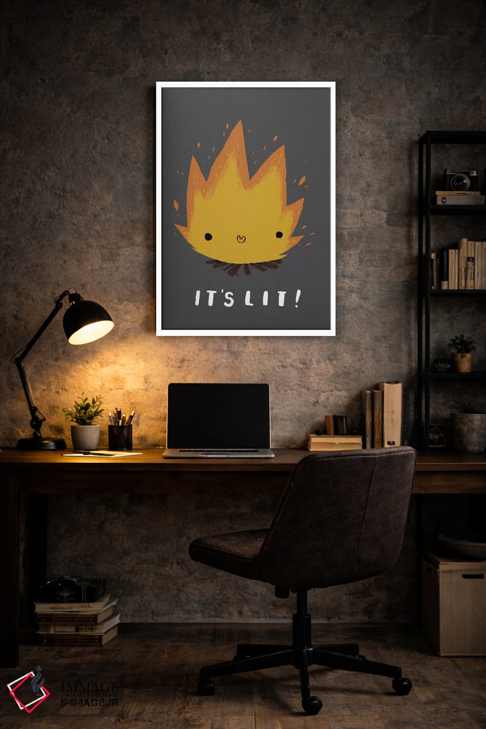 تابلو دکوراتیو همه چیز عالیه اثر لوئیس روسکوش - D6W