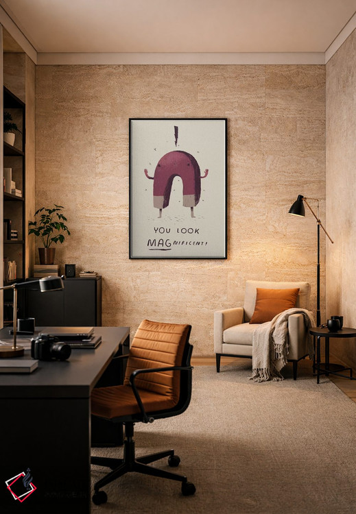 تابلو دکوراتیو مغناطیس وار شگفت انگیز اثر لوئیس روسکوش - D6B