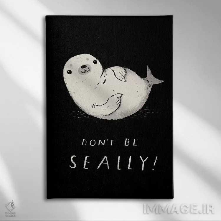 تابلو دکوراتیو فکی اثر لوئیس روسکوش - نمای روبهرو روی دیوار