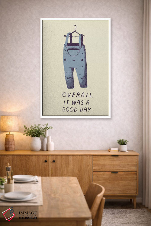 تابلو دکوراتیو سرهمی یا به طور کلی اثر لوئیس روسکوش - D5W