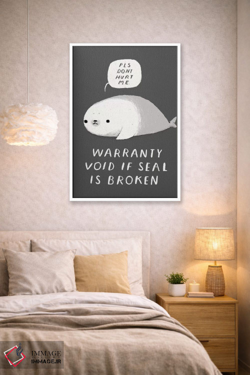 تابلو دکوراتیو مهر شکسته اثر لوئیس روسکوش - D1W