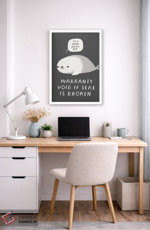 تابلو دکوراتیو مهر شکسته اثر لوئیس روسکوش - D4W