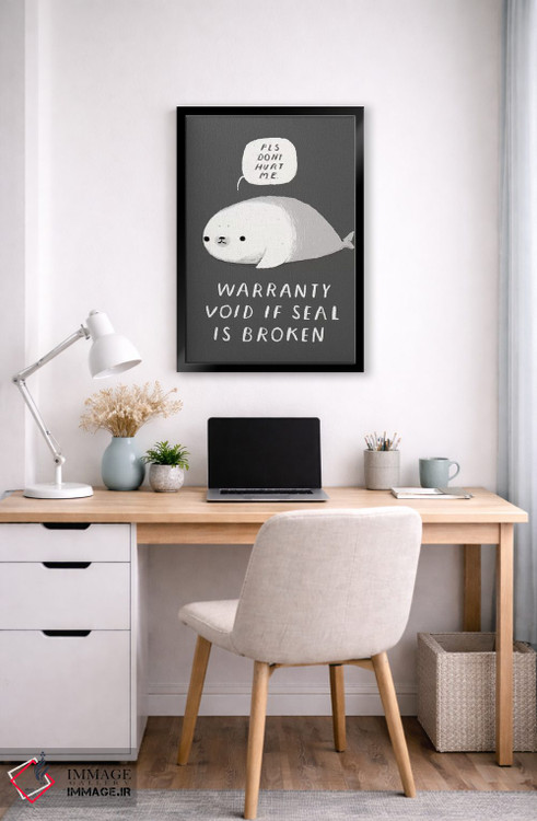 تابلو دکوراتیو مهر شکسته اثر لوئیس روسکوش - D6B