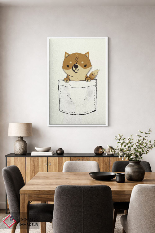 تابلو دکوراتیو شیبای جیبی اثر لوئیس روسکوش - D4W