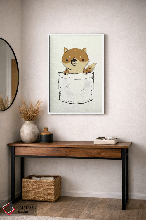 تابلو دکوراتیو شیبای جیبی اثر لوئیس روسکوش - D3W