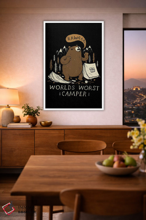 تابلو دکوراتیو بدترین اردو زن دنیا اثر لوئیس روسکوش - D1W