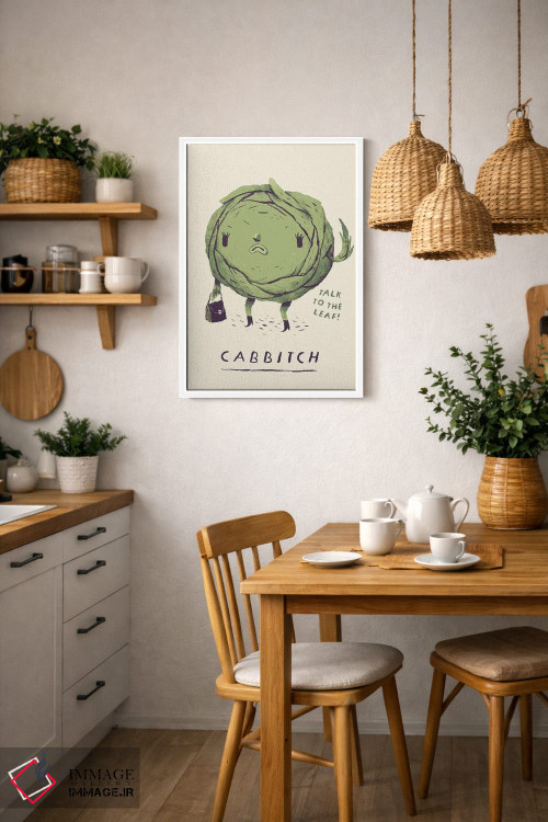 تابلو دکوراتیو کلم عصبی اثر لوئیس روسکوش - D3W