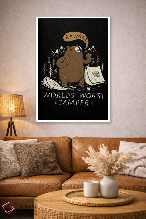 تابلو دکوراتیو بدترین اردو زن دنیا اثر لوئیس روسکوش - D3W