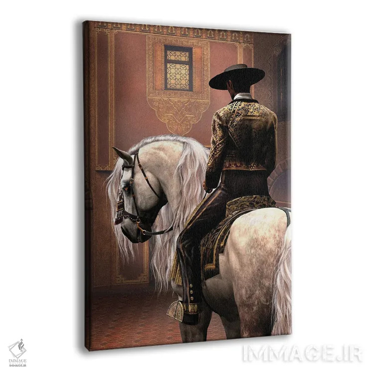 تابلو دکوراتیو ال کابایرو اثر لوری پرایندل - نمای پرسپکتیو محصول