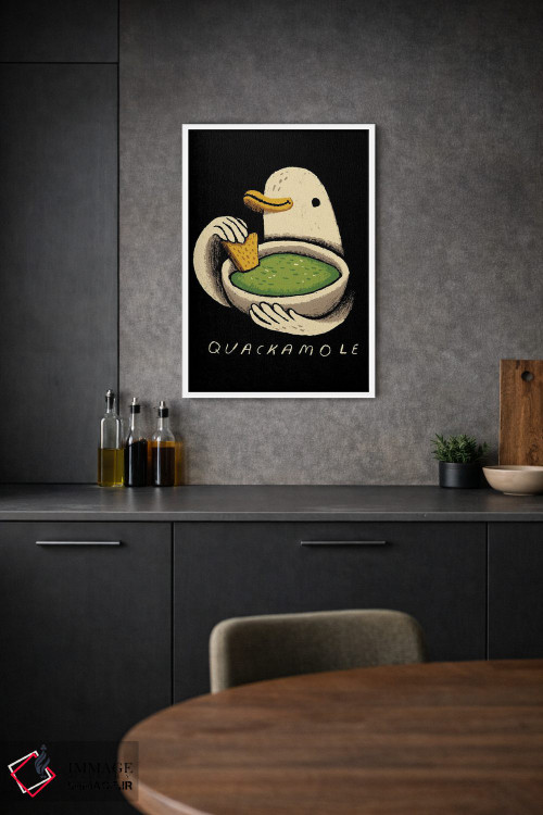 تابلو دکوراتیو آواکادو اردکی اثر لوئیس روسکوش - D1W