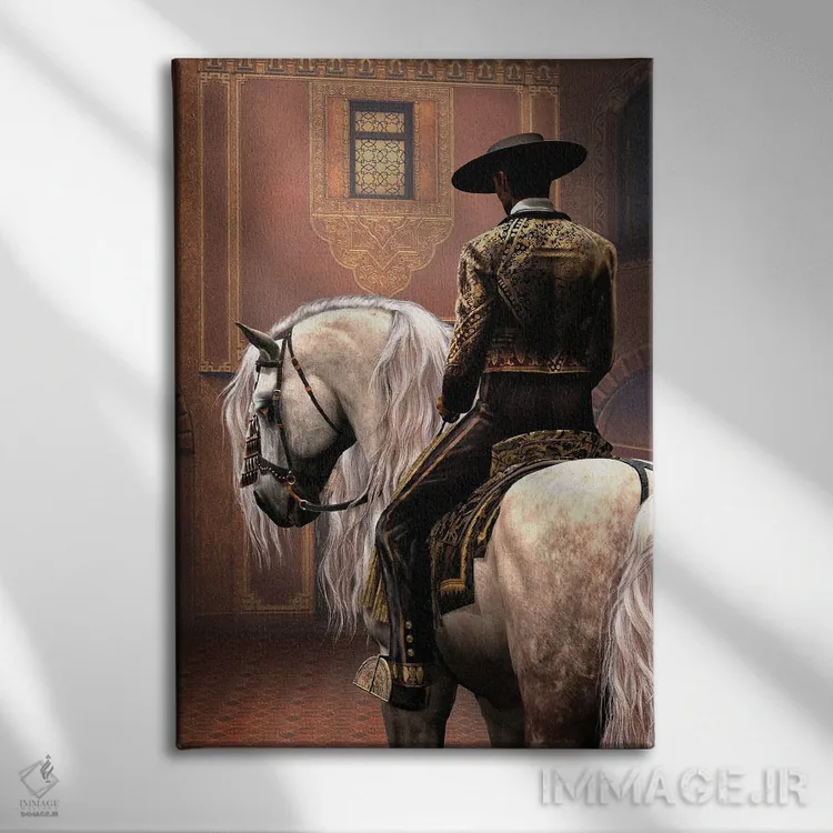 تابلو دکوراتیو ال کابایرو اثر لوری پرایندل - نمای روبهرو روی دیوار