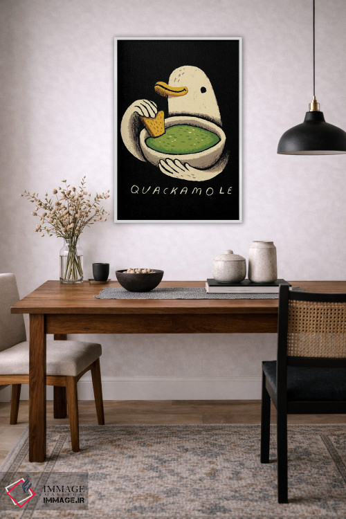 تابلو دکوراتیو آواکادو اردکی اثر لوئیس روسکوش - D3W