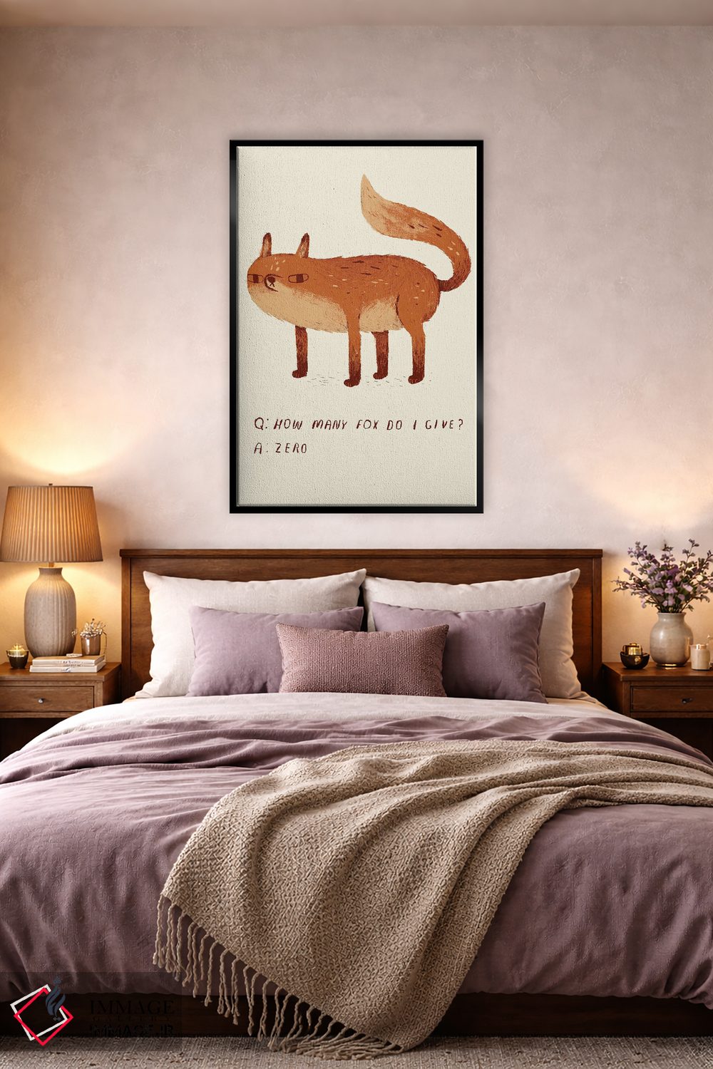 تابلو دکوراتیو اصلا برام مهم نیست اثر لوئیس روسکوش - D4B